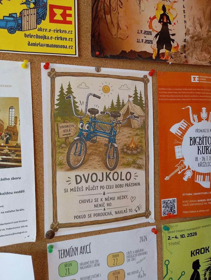 Dvojkolo - leták